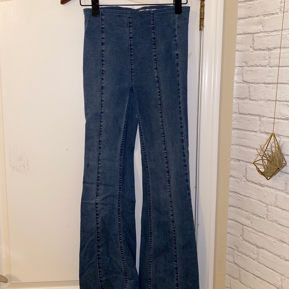 free people flare jeans